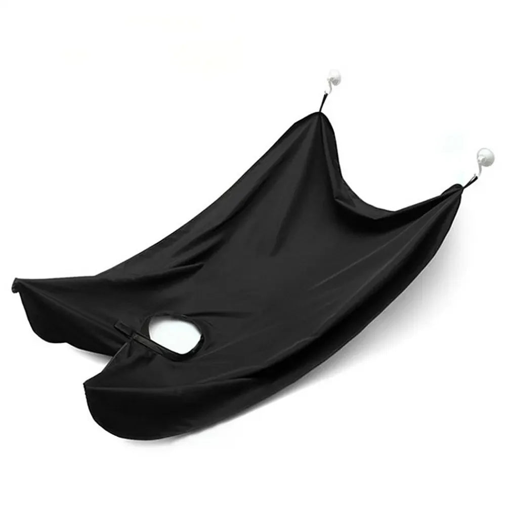 Beard Trimming Cape for Men – No-Mess Hair Catcher Apron for Shaving & Grooming