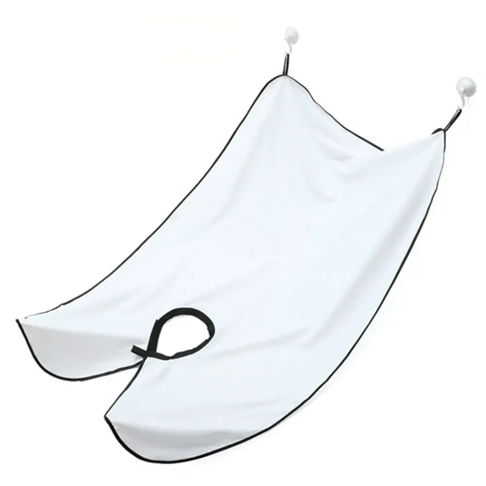 Beard Trimming Cape for Men – No-Mess Hair Catcher Apron for Shaving & Grooming